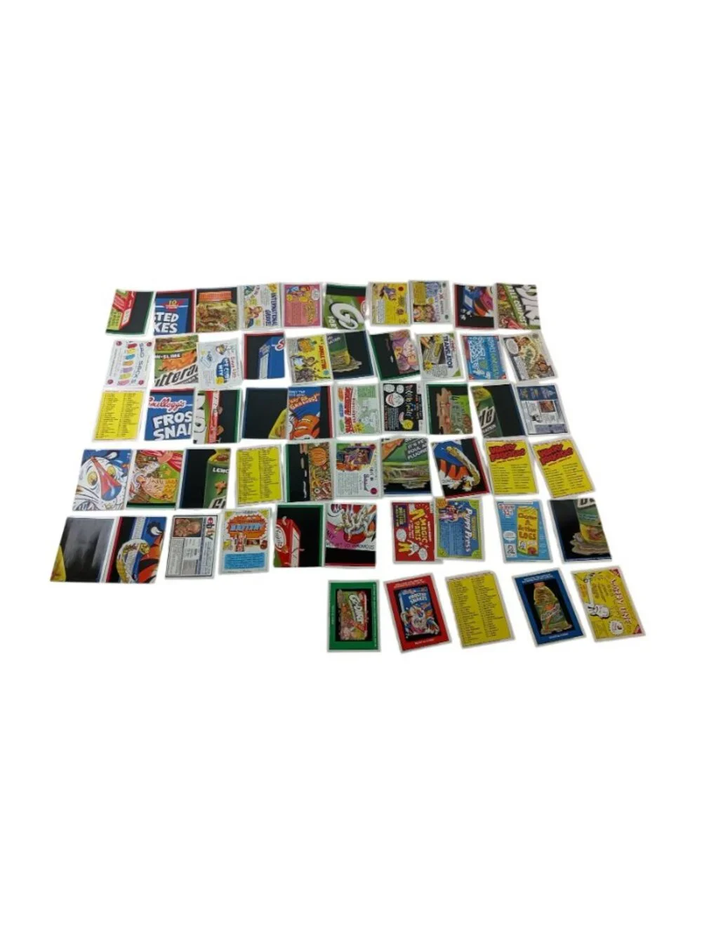 Topps Wacky Packages Complete 55 Sticker Card Set 2004 Vintage